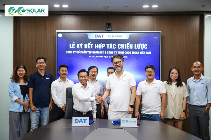 CoCo Solar & Quang Thanh Solar ký kết hợp tác toàn diện – Tạo dựng hệ sinh thái song hành cùng phát triển