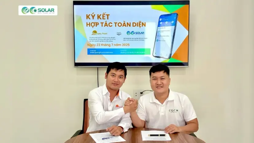 CoCo Solar ký kết hợp tác chiến lược với GoodWe củng cố hệ sinh thái năng lượng mặt trời toàn diện tại Việt Nam